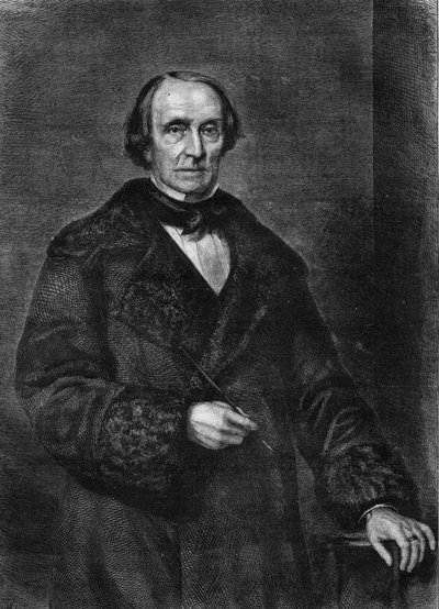 Retrato de Peter von Cornelius, pintor alemão 1783 a 1867). de Unknown artist