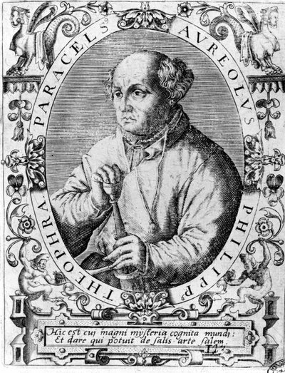 Retrato de Philipp Aureolus Theophrastus Bombastus von Hohenheim Paracelsus de Unknown artist