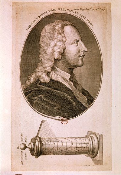 Retrato de Thomas Wright de Unknown artist