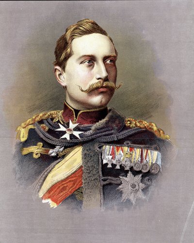 Retrato de Guilherme II (1859 - 1941) de Unknown artist