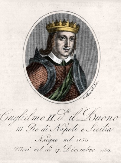 Retrato de Guilherme II, o Bom de Unknown artist