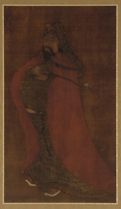 Retrato de um imperador Han de Unknown artist