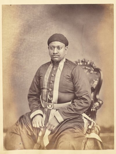 [Retrato de um homem, Índia]. de Unknown artist