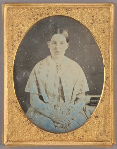 [Retrato de uma mulher sentada]. de Unknown artist