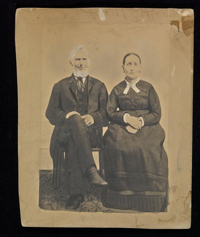 [Retrato de um casal sentado]. de Unknown artist