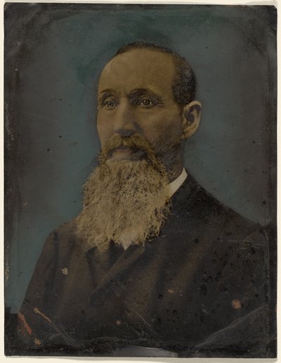 [Retrato de um homem barbudo]. de Unknown artist