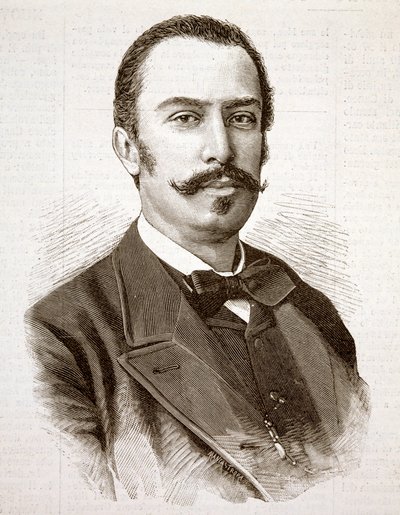 Retrato do político italiano Giovanni Giolitti (1842-1928). de Unknown artist