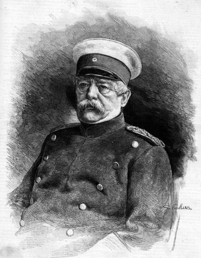 Retrato do Príncipe de Bismarck (1815 - 1898). de Unknown artist