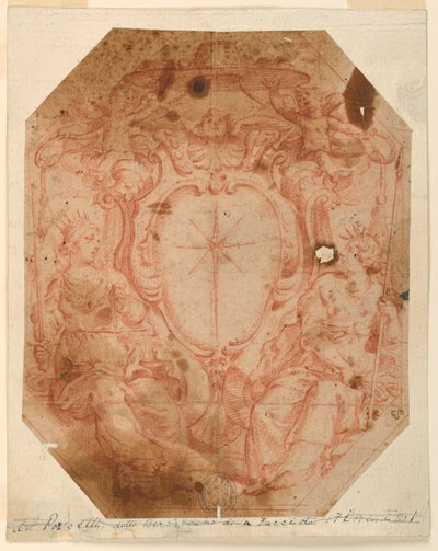 Projeto para o Brasão de um Prelado de Unknown artist