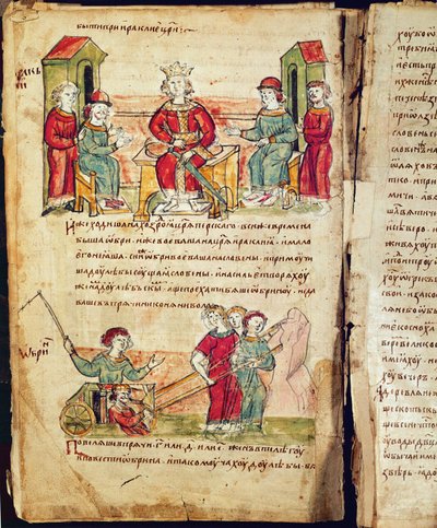 Crónica de Radziwill, pormenor de Unknown artist
