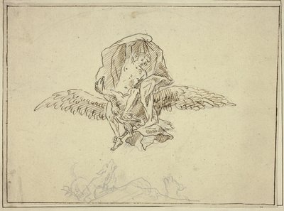 Violação de Ganimedes de Unknown artist