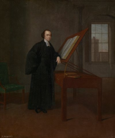 Revd. Dr. Thomas Haweis (1734-1820), n.d. (óleo sobre tela) de Unknown artist