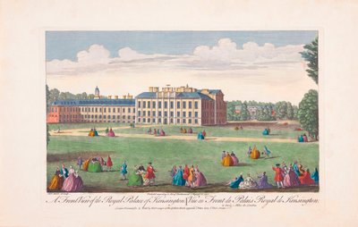 Palácio Real de Kensington, no século XVIII de Unknown artist