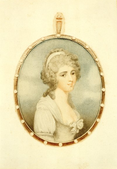 STORACE, Ann (Nancy) (1765-1817) Soprano Inglês de Unknown artist