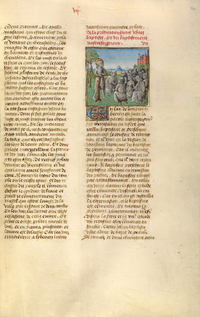Pregação de São João Batista de Unknown artist