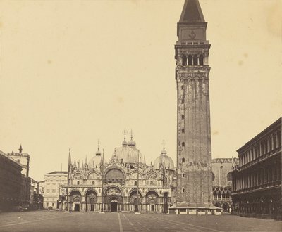 [Basílica de São Marcos e Campanário] de Unknown artist