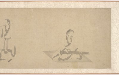 Cenas da vida de Tao Yuanming (parte 2) de Unknown artist