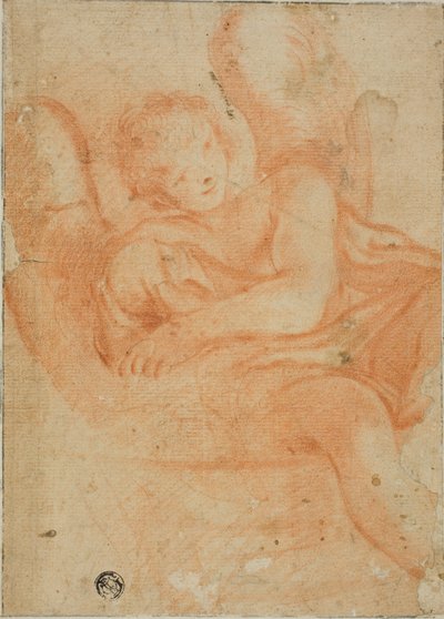 Anjo sentado de Unknown artist