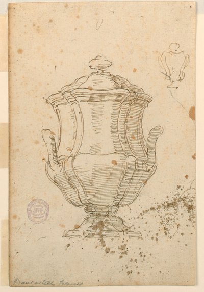 Esboços de tigelas de Unknown artist