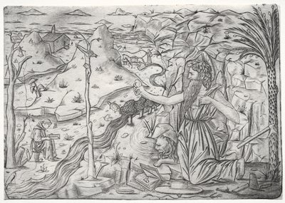 São Jerônimo em Penitência de Unknown artist