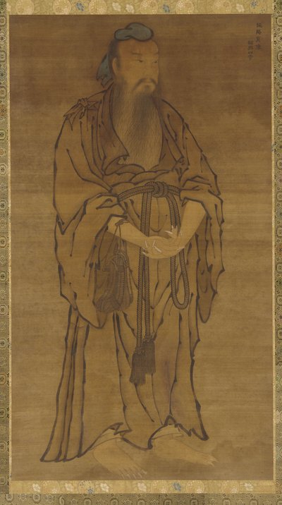 Figura em pé de Lü Dongbin de Unknown artist