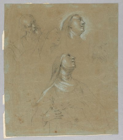 Estudos para figuras sagradas de Unknown artist