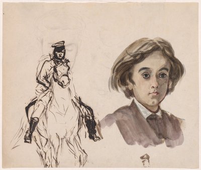 Folha de estudo de Unknown artist