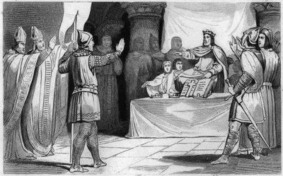 Sucessão de Luís 1.º, o Piedoso ou o Debonário, 816: o imperador do Ocidente de Unknown artist