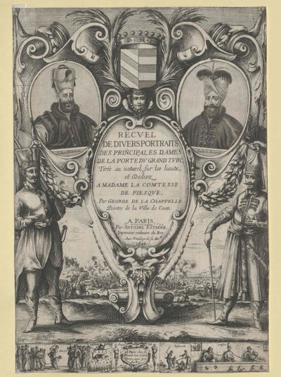 Sultão da Turquia Murat IV (gravura) de Unknown artist