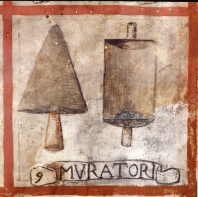 Símbolo dos pedreiros (Tabela da Corporação de Unknown artist