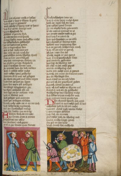 Tamar queixa-se a Absalão; Absalão ordena a morte de Amnon de Unknown artist