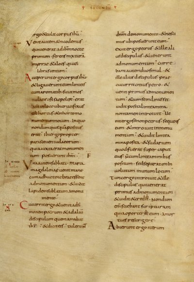 Página de texto de Unknown artist
