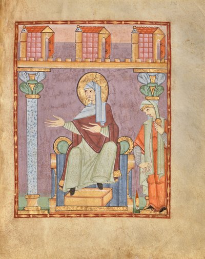 A Anunciação, Virgem Maria de Unknown artist