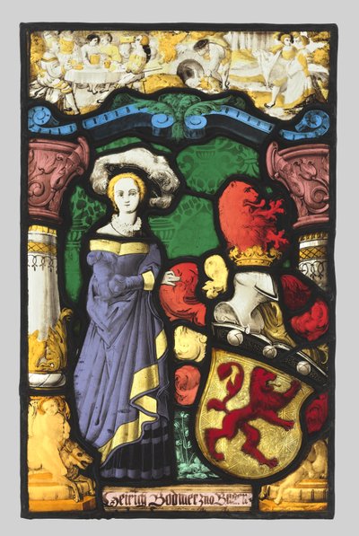 As armas de Heinrich Bodmer de Baden de Unknown artist