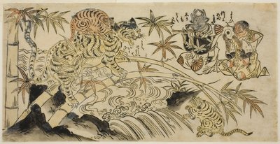 O filhote de tigre mau de Unknown artist