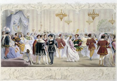 The Ball at the Court - in "Knight of England", de J. Whatman, Ed. T. M