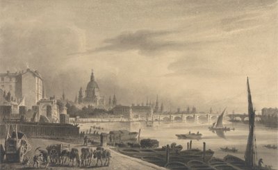 A cidade de Londres da Somerset House de Unknown artist