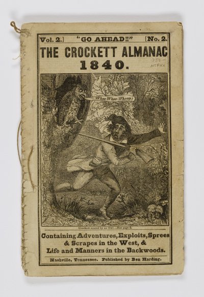 O Almanaque de Crockett de Unknown artist