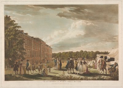 O Acampamento no Jardim do Museu de Unknown artist