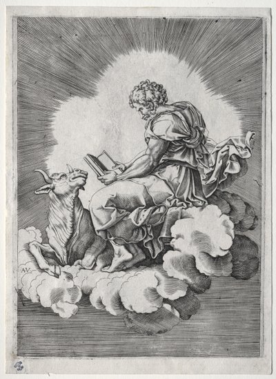 Os quatro evangelistas de Unknown artist