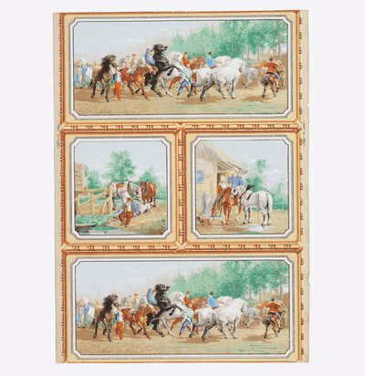 A Feira do Cavalo de Unknown artist