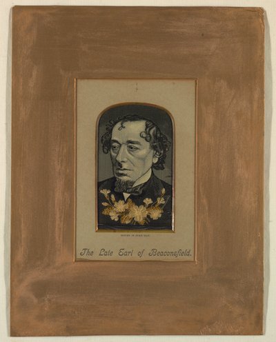 O falecido conde de Beaconsfield de Unknown artist