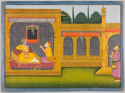 O Casamento de Rukmini [Mangal] de Unknown artist