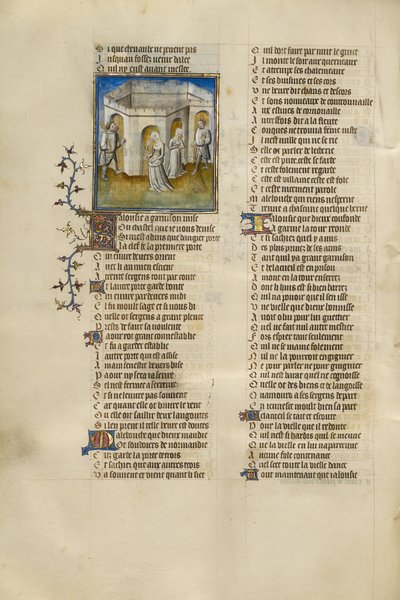 As Personificações da Resistência, da Vergonha, da Ansiedade e da Má-língua Vigiando a Porta do Castelo de Unknown artist