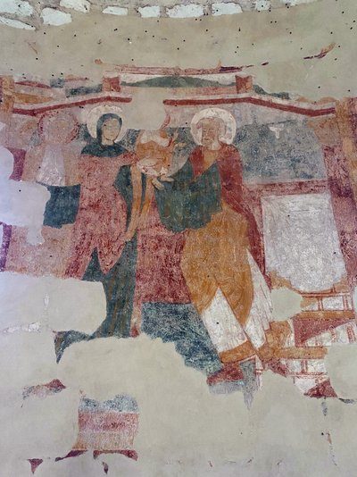 A Apresentação, capela Saint-Jean du Liget, Touraine de Unknown artist