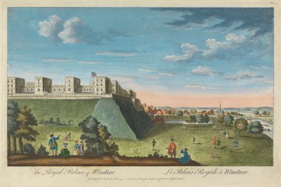O Palácio Real de Windsor de Unknown artist