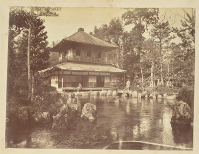 [O Pavilhão de Prata no Templo Jion-ji] de Unknown artist