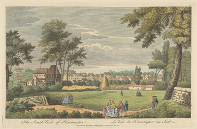 A Vista Sul de Kensington de Unknown artist