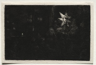 A Estrela dos Reis: Uma Peça Noturna de Unknown artist