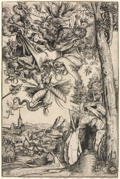 A Tentação de Santo António de Unknown artist